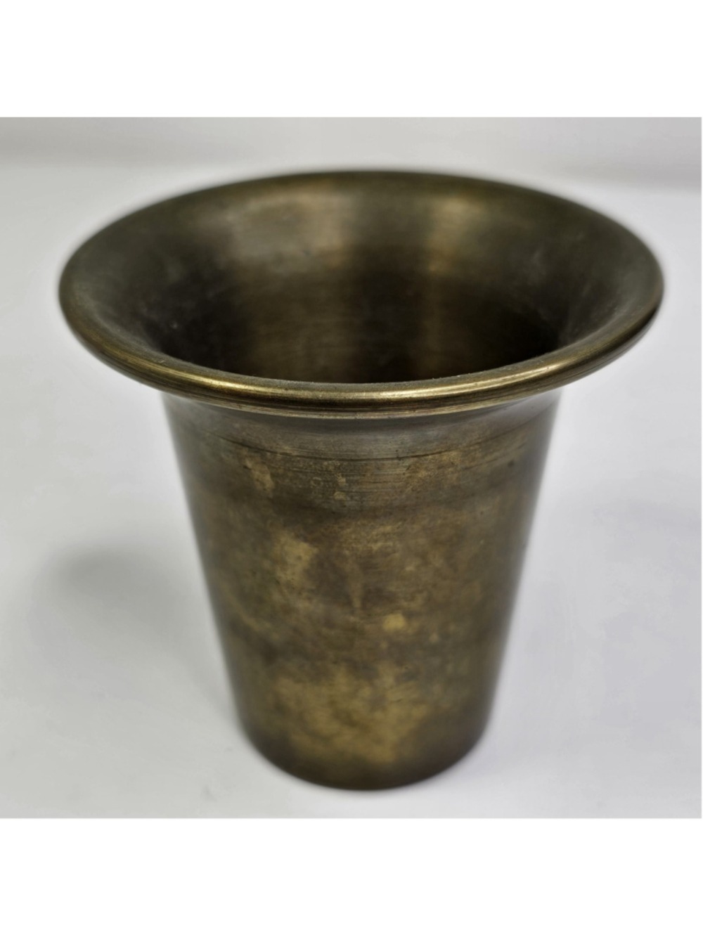 Antique Brass Pestal Mortar Apothecary Brass Decor - Picture 5 of 15
